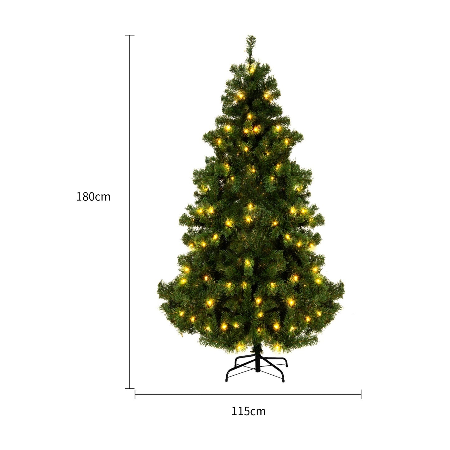 Christmas Tree PVC Artificial Snow Christmas Tree Mall Window Decoration Tree Cedar