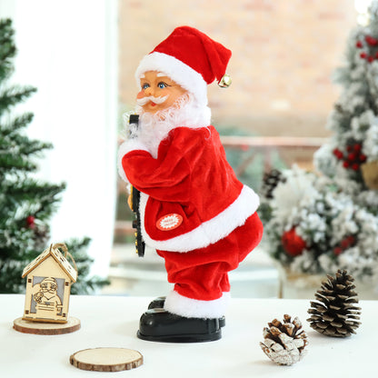 Three Cross-Border Electric Twisted Hip Santa Claus with Music